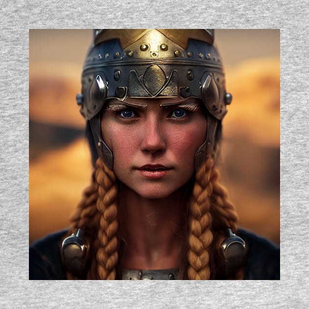 Viking Shield Maiden by Grassroots Green